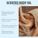  NicVey Caramel and Vanilla Body Oil - Caramel-flavored massage oil for women and men - Vanilla and caramel body lotion - Moisturizes - Scented body care oil (2 - Buy Online on GoSupps.com