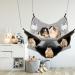 Fadcaer 3 Layer Guinea Pig Hammock Rat Cage Hanging Bed Warm Cozy Pet Plush Hammock Large Hammocks Guinea Pig Hideout Swing Hammock Small Animals Hideaway Bed for Hamster Rats Ferrets Squirrel - Buy Online on GoSupps.com