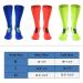 Buy Compression Socks for Men - Copper Stockings 15-20 mmHg Medical Support 3 Pairs XL - Unisex High Knee Highs in Blue Orange Green - Buy Online on GoSupps.com