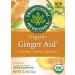 Traditional Medicinals - Organic Ginger Aid Herbal Tea (Pack of 6) - Help Relieve Digestive Upset Indigestion and Nausea - 96 Tea Bags Total Ginger Aid 16 Count (Pack of 6) - Buy Online on GoSupps.com