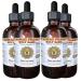Holy Basil Liquid Extract Organic Holy Basil (Ocimum tenuiflorum) Tincture Supplement 4x4 oz