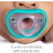 Nanobebe Baby Soothers 0-3 Month - Orthodontic Silicone Comfort for Breastfeeding Babies - BPA Free, 2pk Pink - Buy Online on GoSupps.com