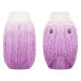 Cit toile warm winter dog sweater soft and comfortable knitted dog coat turtleneck pet clothing for the cold weather color gradient set for small medium pets purple s small color gradient purple