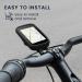 kwmobile Black Silicone Case for Bryton R750 SE | Protective GPS Bicycle Cover - International Shipping Available - Buy Online on GoSupps.com