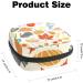 Pumpkin Turkey Leaf Period Storage Bag - Portable Menstrual Kit for Women, Teens, and Ladies - Menstrual Cup and Tampon Pouch - Color 9 - Buy Online on GoSupps.com