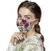 Lulupi 10-Piece Floral One-Way Adult Mouth Protection Mask - Elegant Breathable Neck Scarf for Women - Buy Online on GoSupps.com