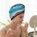 Tahiti Beach SamLng Coral Velvet Dry Hair Cap - Ideal for Home Travel Pool Parties & More | Soft & Quick-Dry - Buy Online on GoSupps.com