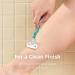 Dorco EVE 3 Women's Disposable Razors | Smooth Touch with Moisture Bar | 3 Blades for a Smooth Shave | Multipurpose Hair Remover | 1 Pack (3 Count) - Buy Online on GoSupps.com