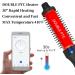 Upgrade 1.25-Inch Thermal Brush for Loose Curls | 9 Heat Settings | Tourmaline Ionic Curling Iron | Dual Voltage for Travel - Buy Online on GoSupps.com