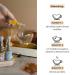 Buy Organic Teaballs Bio Tee Set - 5 Flavors: Ginger Turmeric Chai Latte & More | Free Wooden Display | 150-375 Cups of Herbal Tea - Buy Online on GoSupps.com