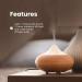 Dr Botanicals Essential Oil Diffuser with Ylang Ylang Luxury Essential Oil | Premium 5 in 1 Ultrasonic Aromatherapy Scented Oil Diffuser Clear Top With Ylang Ylang - Buy Online on GoSupps.com