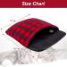 SCIROKKO Self Warming Cat Bed - No-Slip Plaid Thermal Pet Cave for Kitten - Buy Online on GoSupps.com