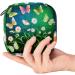 Spring Flowers & Butterflies Napkin Storage Bag - Portable Zipper Bag for Teens & Women | Unique Design Perfect Gift - Buy Online on GoSupps.com