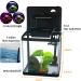 Self-Cleaning 2 Gallon Betta Fish Tank with LED Light and Whisper Filters - Desktop Aquarium Starter Kit for Small Spaces - Buy Online on GoSupps.com