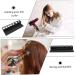 Baluue Curling Iron Rack Hair Curler Wall Holder Hairdryer Holder Station Kickstand Stainless Steel Black - Buy Online on GoSupps.com