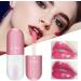 Mllkcao Lip Plumper Gloss | Long-Lasting Moisturizing Lip Balm Oil | Perfect Gifts for Women - Transparent & Pale Color - Buy Online on GoSupps.com