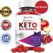 Justified Laboratories Keto ACV Gummies 1000MG - Vegan Non GMO with Pomegranate Juice, Beet Root, B12 - 60 Gummys - Buy Online on GoSupps.com