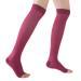 Maroon Open Toe Compression Socks 15-20mmHg | Reduce Swelling & Alleviate Varicose Veins - Buy Online on GoSupps.com