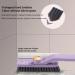 Rotating Tile Brush HeavyDuty Shower Scrubber Brush Scrubbing Cleaning Grout Brush Heavy Duty Stiff Bristle Scrubber Adjustable V Shaped Cleaning Brush for Tiles Mirrors Purple - Buy Online on GoSupps.com