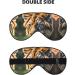 SSIMOO African Animals Print Eye Mask - Double-Sided Soft Light Blocking for Better Sleep Quality - International Shipping Available - Buy Online on GoSupps.com
