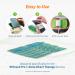 Hollywog TENS Unit & Aleve Direct Therapy Pads Replacement - 10 Reusable Gel Electrode Pads - Buy Online on GoSupps.com