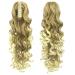 IMISSU Long Curly Claw Ponytail Clip On Hair Extension Pony Tail Hair Piece (Ombre Blonde 27T613)