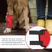 Dog Leg Protector Flexible Dog Leg Support Brace for Pet Dog (L) L Red - Buy Online on GoSupps.com