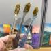 Moonyan Soft Bristle Portable Toothbrush - 6-Pack Travel Toothbrush for Sensitive Teeth | Ideal for Men & Women - Buy Online on GoSupps.com