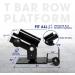 Yes4All Deluxe T-Bar Row Platform - 360 Swivel, Easy Install - Fits 1 Standard & 2 Olympic Bars (Black) - Buy Online on GoSupps.com