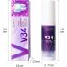 V34 Purple Toothpaste for White Teeth | Effective Tooth Stain Removal & Whitening Booster | Dentist-Recommended Color Correction Solution - Buy Online on GoSupps.com