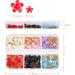 NICENEEDED 3D Flower Nail Art Charms with Gold & Silver Beads - Cute Five-Petal Flower Ornaments for Women Girls DIY Nail Design - 6 Colors (Style 8) - Buy Online on GoSupps.com