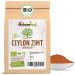 Organic Ceylon cinnamon ground (250g) with little coumarin in premium quality | 100% GENUINE organic Ceylon cinnamon powder 250 g (1 pack)