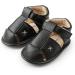MK MATT KEELY Baby Boys Soft Sole Sandals | 3-6 Months | Black - Buy Online on GoSupps.com