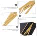 BELLIFFY Eyebrow Scale Eyebrow Ruler Makeup Ratio Eyebrow Measure Tool Eyebrow Stencil Measuring Tool Golden 16X4.5X0.6CM Golden - Buy Online on GoSupps.com