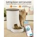 PAPIFEED Automatic Cat Feeder with APP Control | WiFi Smart Pet Food Dispenser for Cats, Rabbits & Small Dogs | Timed Portion Control | Up to 10 Meals Per Day | 1-12 Portions | LMZ - Buy Online on GoSupps.com