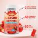 2 Pack L-Lysine 1000mg Gummies Chewable Lysine Supplement for Adults & Kids Essential Amino Acid Supplement for Immune Support Collagen Formation Support Strawberry 120 Count 120 Count (Pack of 1) - Buy Online on GoSupps.com