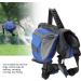 Pssopp Dog Saddle Bags - Nylon Hound Travel Backpack | Reflective Breathable and Pocketed (L) - Ideal for Camping & Outdoor Adventures - Buy Online on GoSupps.com
