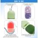 ENTT Reusable Silicone Ice Roller for Face - Sun Burn Relief & De-Puffing Therapy - Food Grade Ice Cube Maker - Green - Buy Online on GoSupps.com