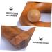 TOVINANNA 10pcs Sandalwood Massager Set - Face Neck Foot & Muscle Triangular Pillow for Spa Relaxation - Buy Online on GoSupps.com