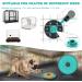 Dog Crate Lick Pads Slow Feeder Lake Blue 2pcs - Slow Down Eating Habits for Dogs - Buy Online on GoSupps.com