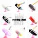 Hanyoushengvance 20pcs Nail Art Design Tools - 15pcs Black Painting Brushes Set with 5pcs Nail Dotting Pens - Buy Online on GoSupps.com