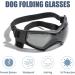 Dog Sunglasses | UV Protection Goggles for Small/Medium Dogs - Comfortable, Adjustable & Windproof Pet Eyewear - Buy Online on GoSupps.com