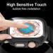 6 Pack Case with Tempered Glass Screen Protector for Apple Watch - Ultra-Thin Scratch Resistant Bumper Cover - Black/Starlight/Clear/Blue/Orange/Green - 49mm - Buy Online on GoSupps.com