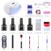 JEWHITENY 36 PCS Gel Nail Polish Kit with 120W UV Nail Lamp - 33 Colors Gel Polish Set with Manicure Tools - All-In-One Nail Gel Kit - Buy Online on GoSupps.com
