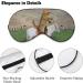 Funny Cat Riding Horse Sleep Mask - Adjustable Strap, Blocking Light for Night Travel Nap - Men & Women - Buy Online on GoSupps.com