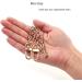 Mini Copper Purse Chain Shoulder Crossbody Strap Bag Accessories Charm Decoration (Gold  46'') Gold 46'' - Buy Online on GoSupps.com