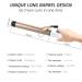 Hoson 32mm Curling Tongs with LCD Display and 9 Heat Settings - Ceramic Tourmaline Coating Barrel - Professional 1 1/4 Inch Curling Iron for All Hair Types - Buy Online on GoSupps.com