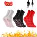QIEYSUPE Tourmaline Slimming Health Socks - 3 Pairs, Foot Massage & Self-Heating, Acupressure Therapy, Warm & Cold-Resistant - Buy Online on GoSupps.com