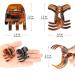 Morhom 6-Piece Medium Hair Claw Clips for Women and Girls - Ideal for Thick or Medium Hair - 1.3 Inch Size - MIX - Buy Online on GoSupps.com