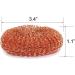 12 Pack Copper Coated Scourers by SCRUBIT - Ideal for Dishes, Pots, Pans, and Ovens. Tough Kitchen Cleaning Made Easy! - Buy Online on GoSupps.com